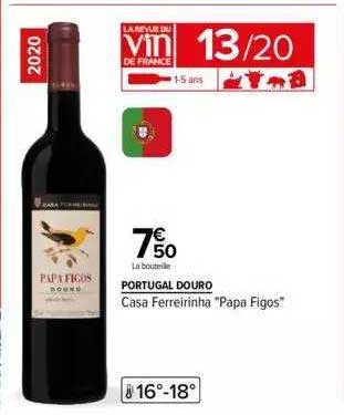 portugal douro casa ferreirinha "papa figos"