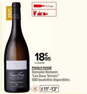 pouilly-fuissé domaine romarin "les deux terroirs"