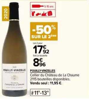 pouilly-vinzelles cellier du château de la chaume
