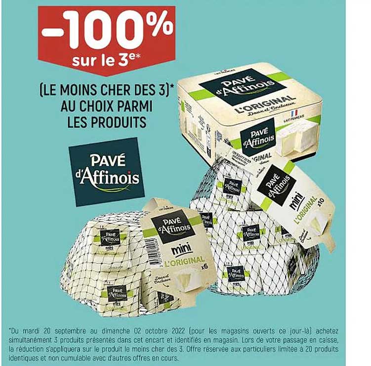 Produits Pavé D'affinois
