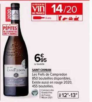 saint-chinian les fiefs de campredon