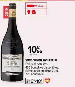 saint-chinian-roquebrun éclats de schistes