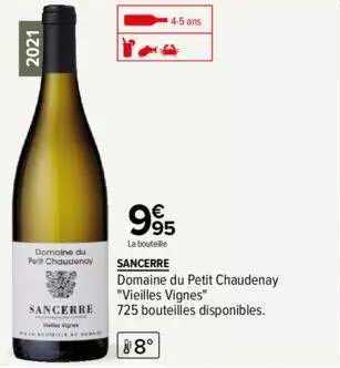 sancerre domaine du petit chaudenay "vieilles vignes"