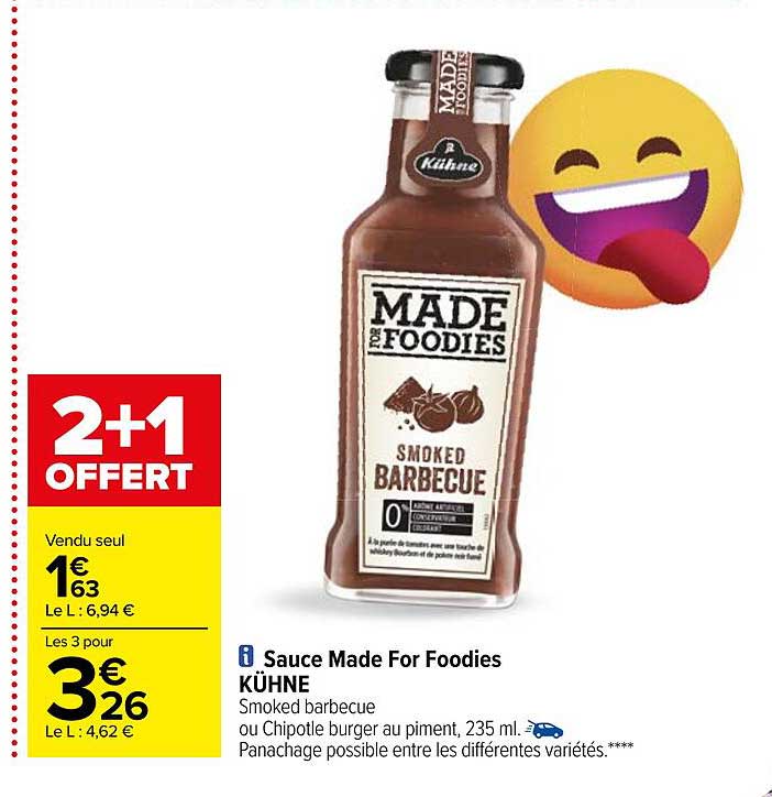 sauce made for foodies kühne