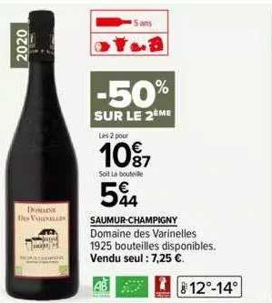 saumur-champigny domaine des varinelles