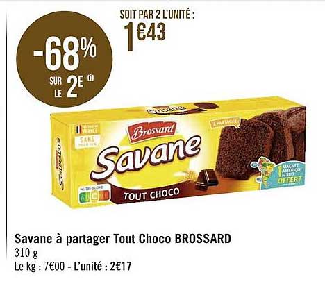 savane à partager tout choco brossard