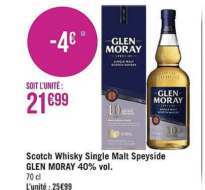scotch whisky single malt speyside glen moray