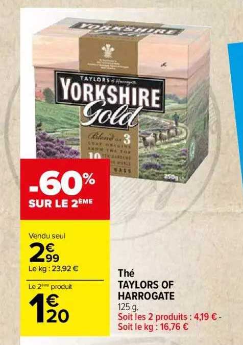 thé taylors of harrogate