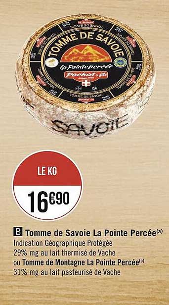 Tomme De Savoie La Pointe Percée