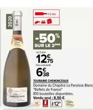 toraine chenonceaux domaine du chapitre la paroisse blanc "reflets de france"