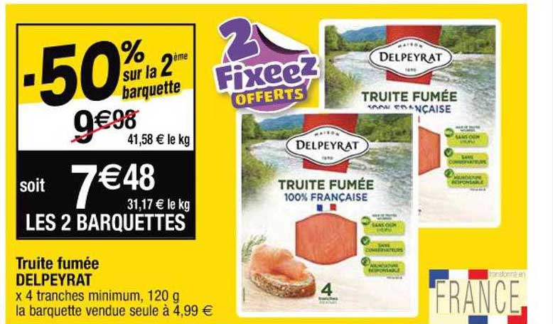 Truite Fumée Delpeyrat