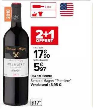 usa californie bernard magrez "première"