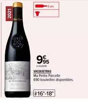 vacqueyras ma petite parcelle