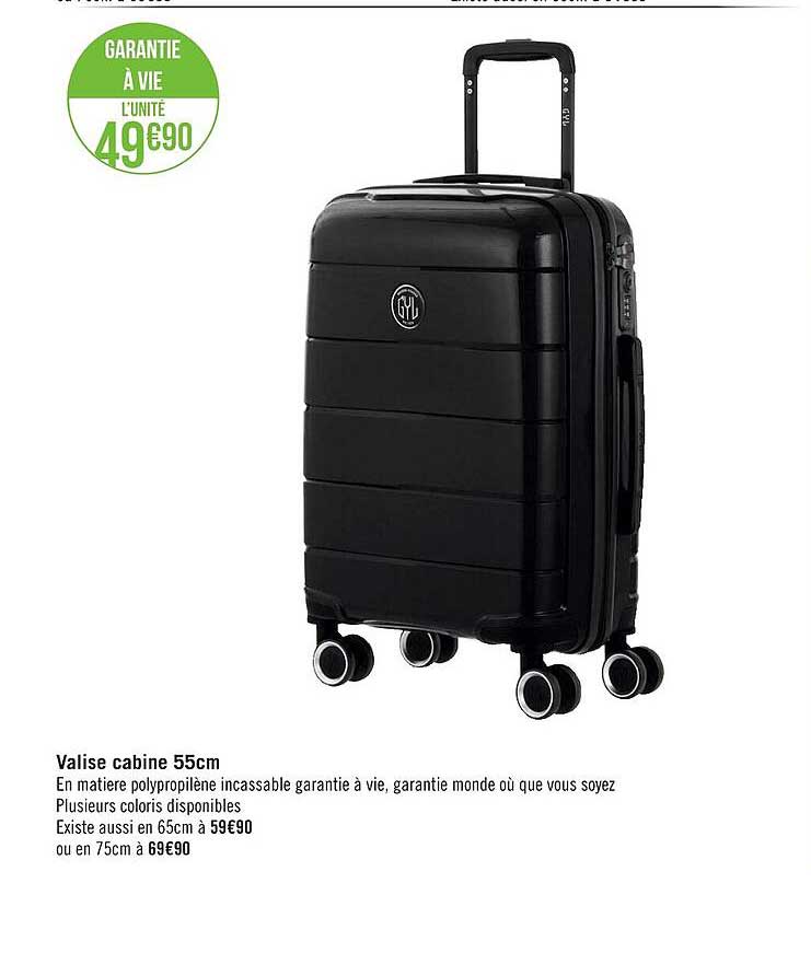 valise cabine 55cm