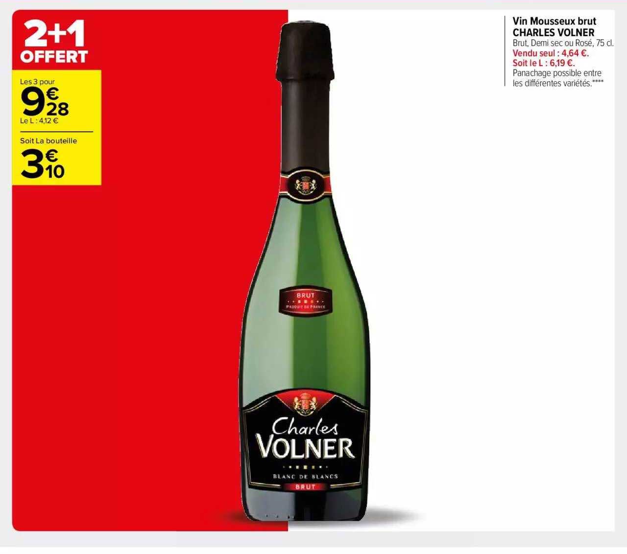 vin mousseux brut charles volner