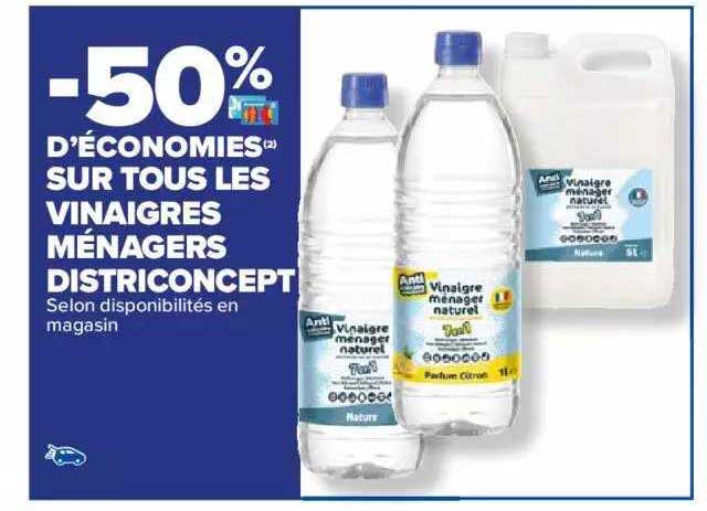 vinaigres ménagers districoncept