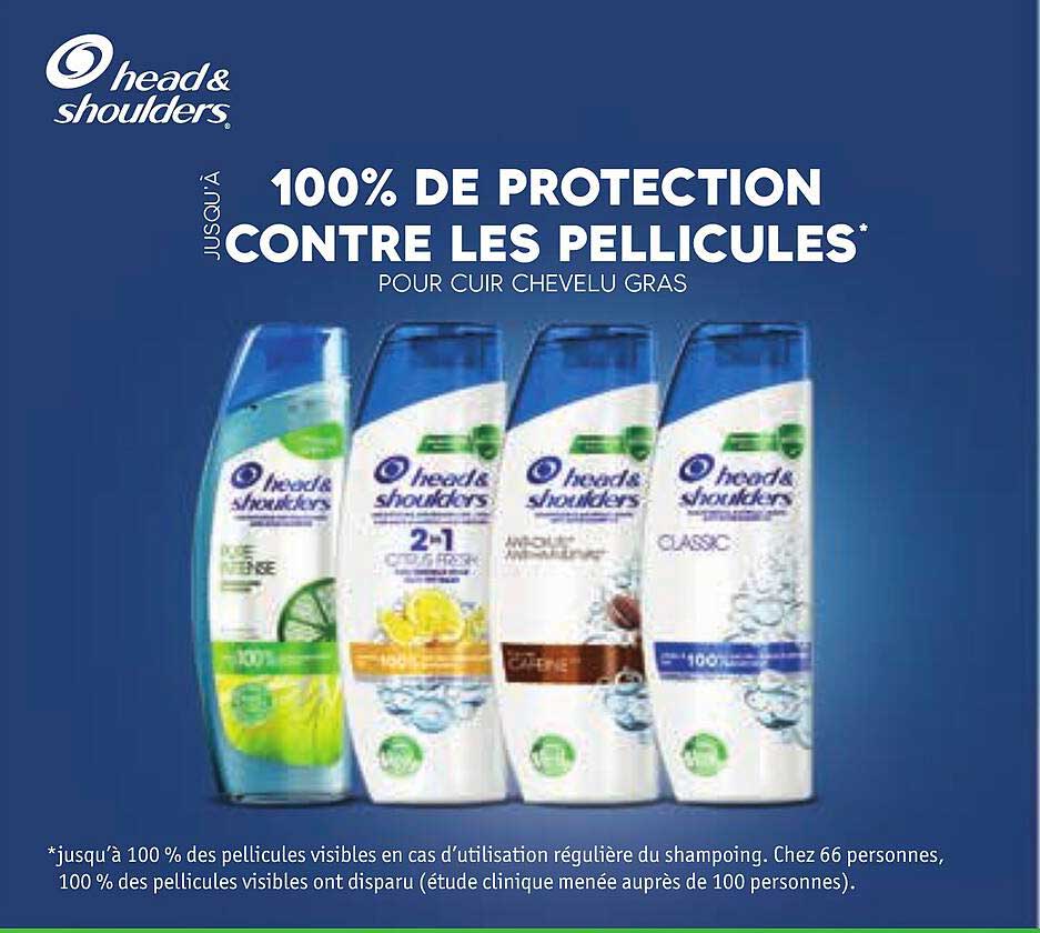 100% De Protection Contre Les Pellicules Head & Shoulders