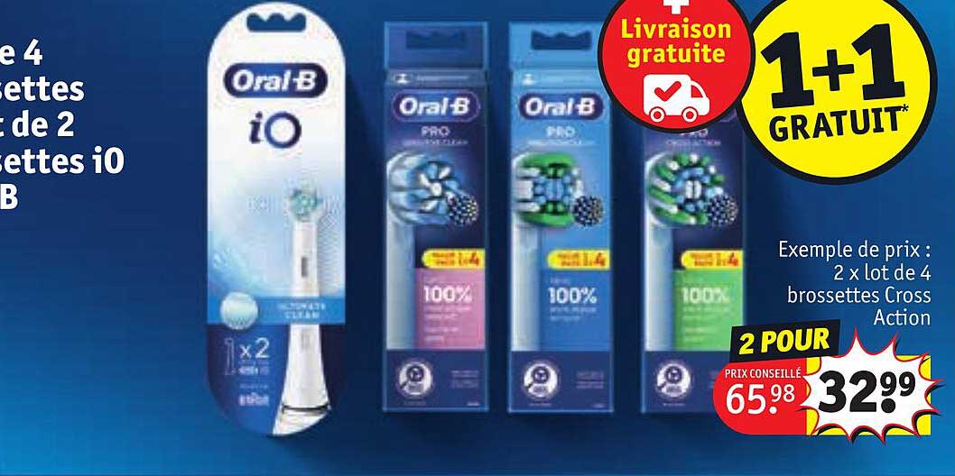 2x Lot De 4 Brossettes Cross Action