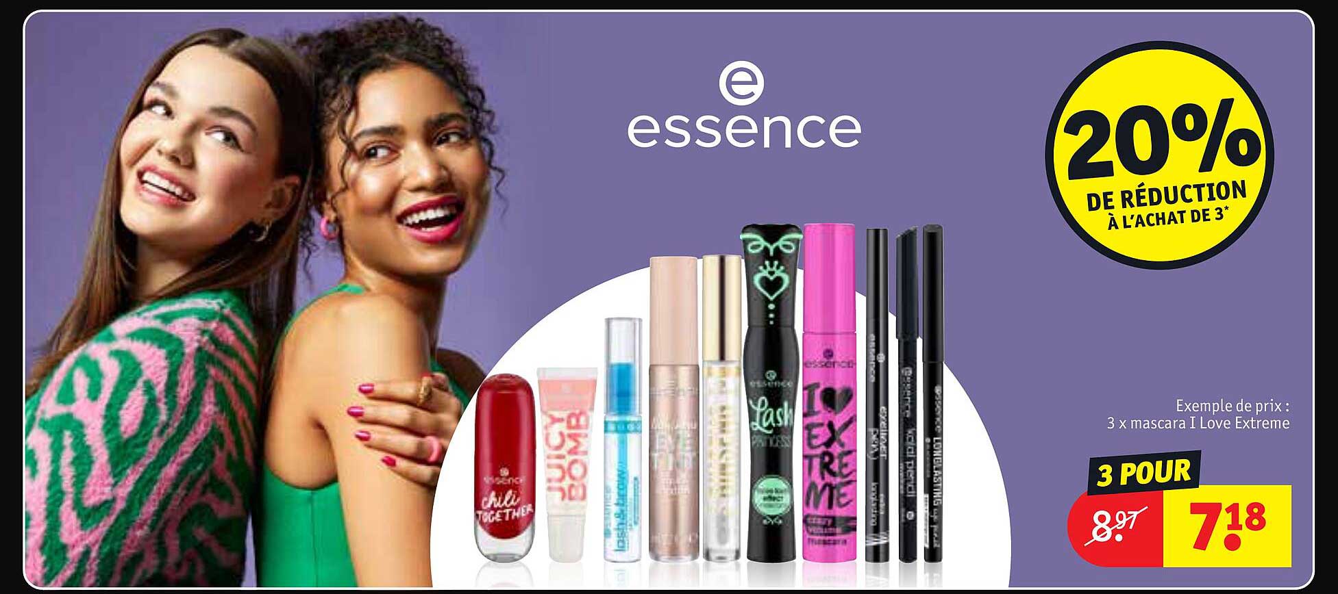 3x Mascara I Love Extreme