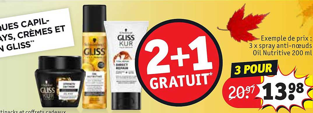 3x spray anti-nœuds oil nutritive 200ml