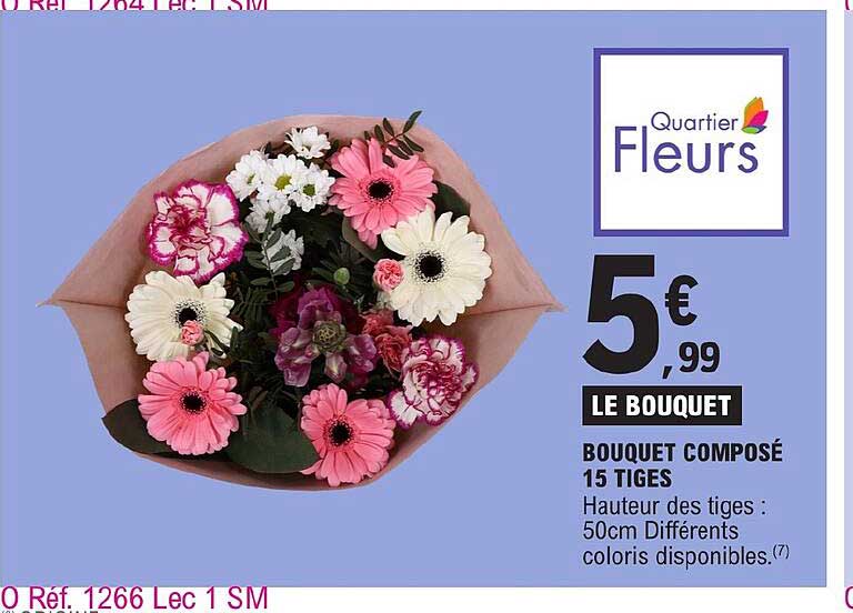 Bouquet Composé 15 Tiges