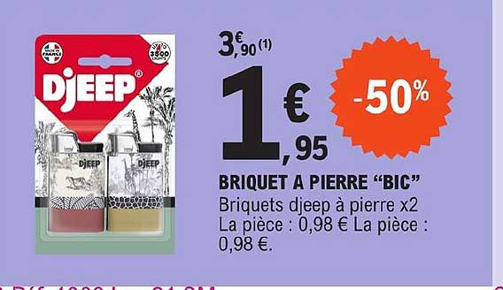 Briquet à Pierre "bic"