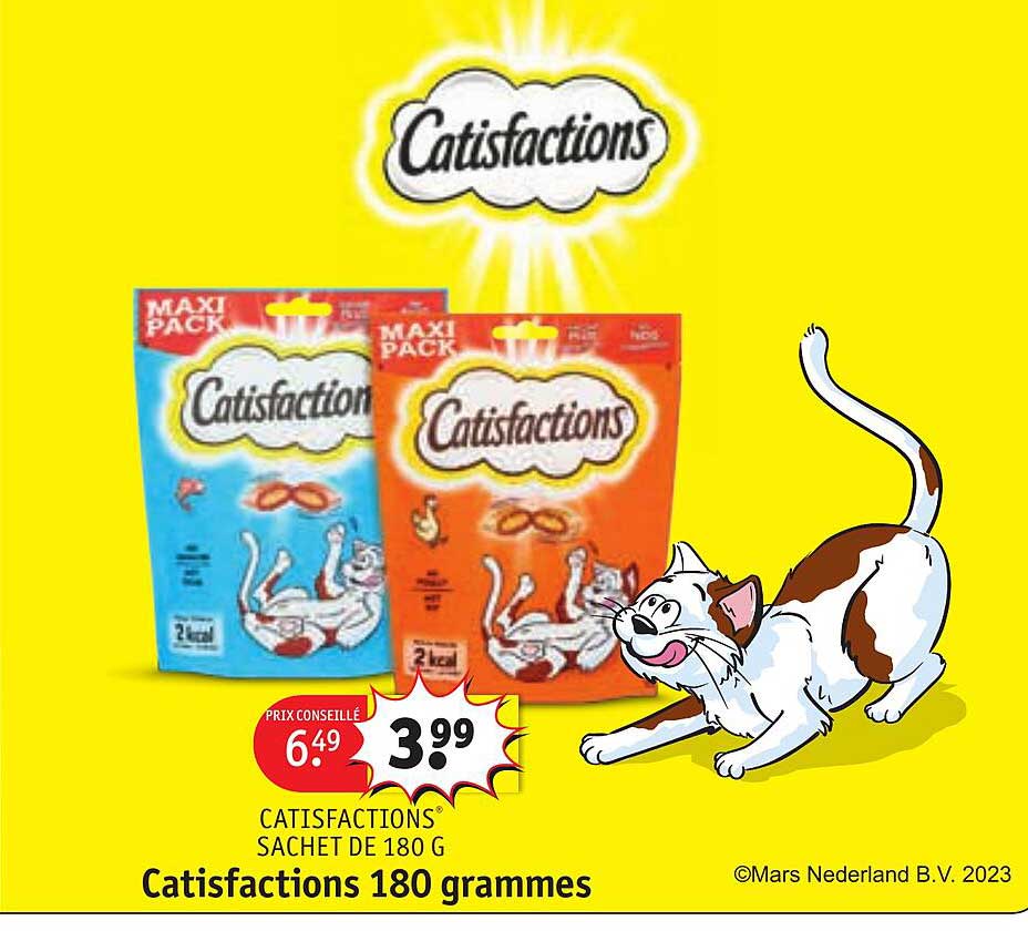catisfactions 180 grammes