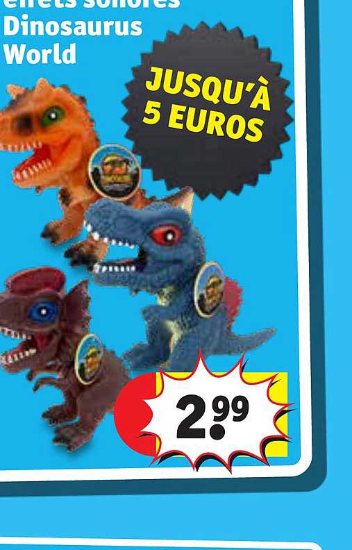 effets sonores dinosaurus world