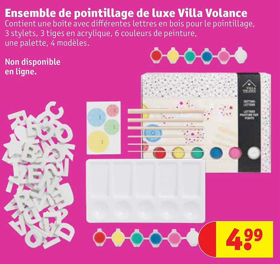Ensemble De Pointillage De Luxe Villa Volance