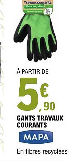 gants travaux courants mapa