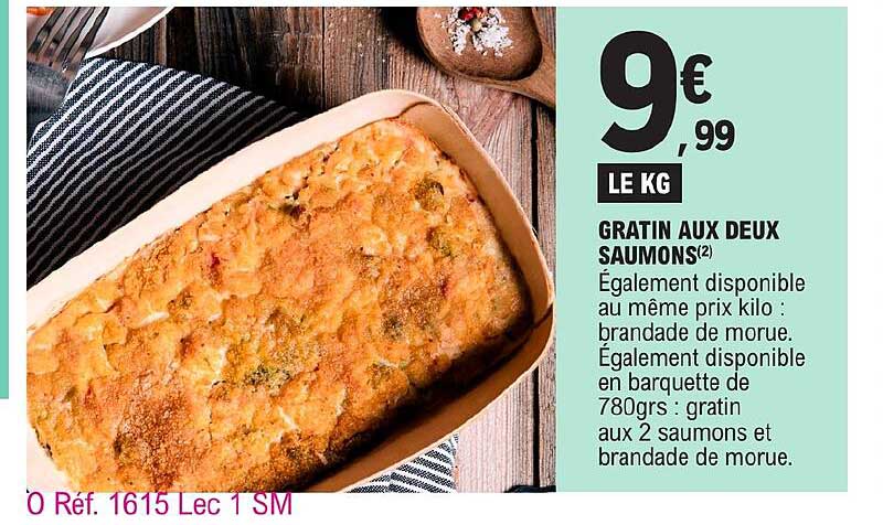 gratin aux deux saumons