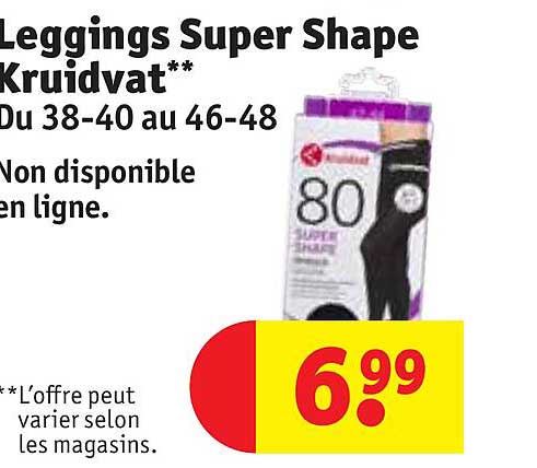 leggings super shape kruidvat