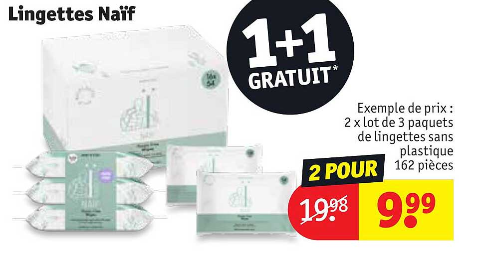 Lingettes Naïf