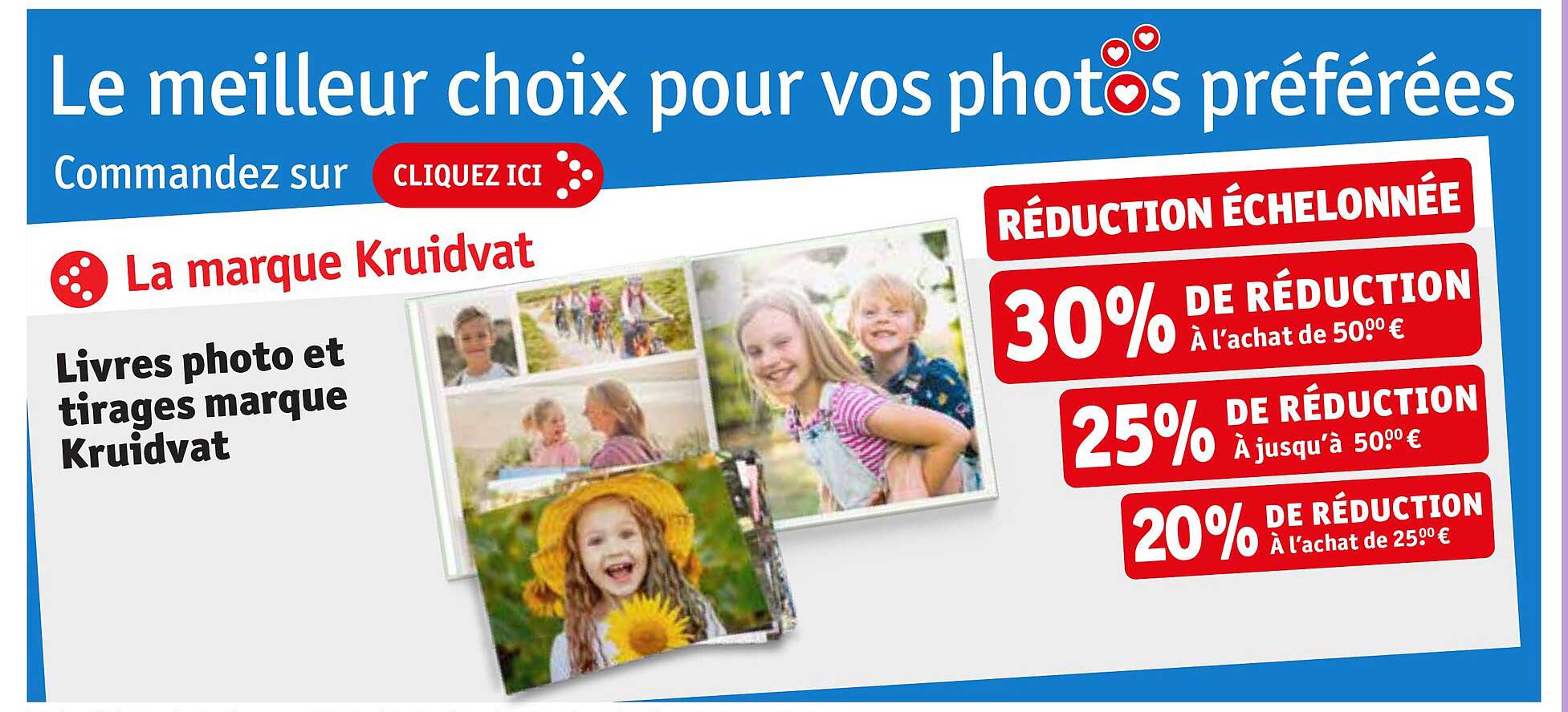 livres photo et tirages marque kruidvat