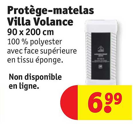 protège-matelas villa volance