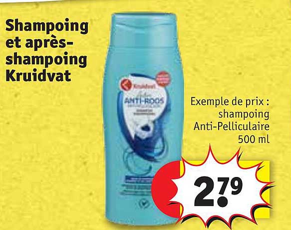 Shampoing Et Après-shampoing Kruidvat