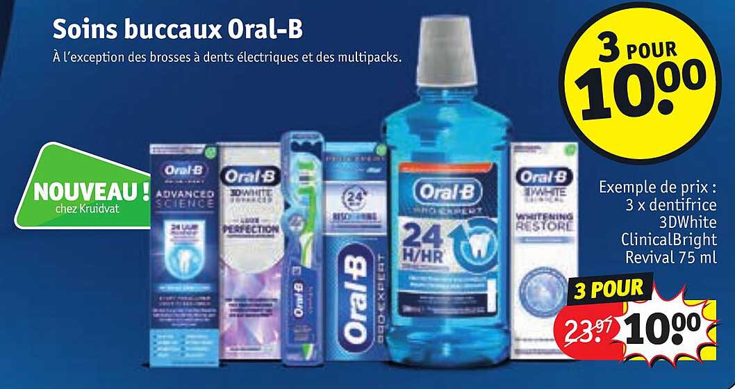 soins buccaux oral-b