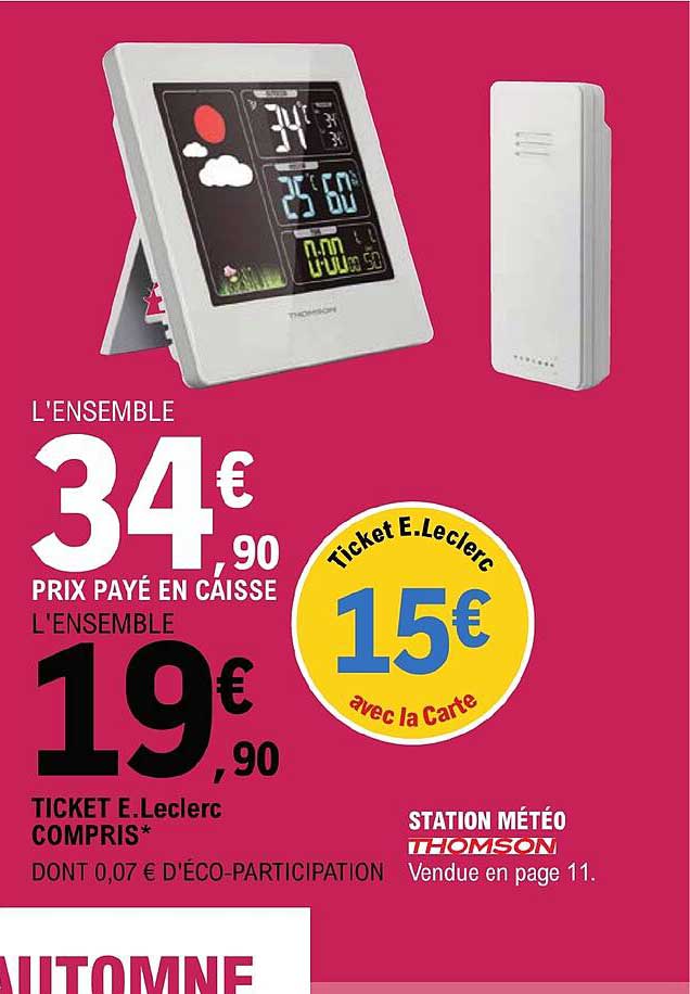 station météo thomson