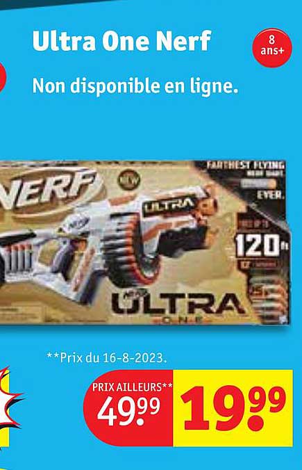 Ultra One Nerf