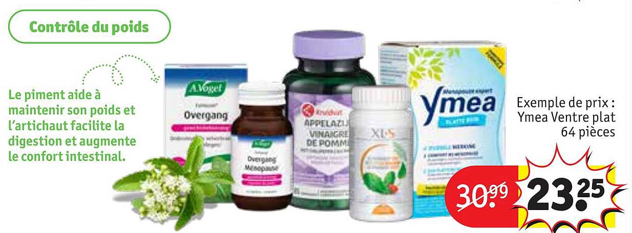 ymea ventre plat 64 pièces