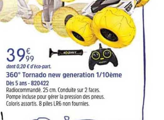 360° tornado new generation 1-10ème