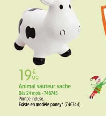 animal sauteur vache