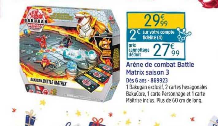 aréne de combat battle matrix saison 3