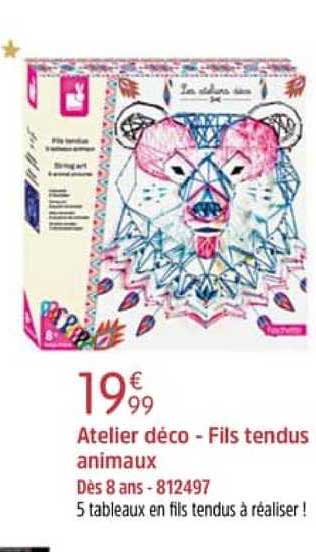 Atelier Déco - Fils Tendus Animaux