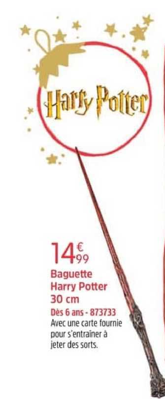baguette harry potter 30 cm