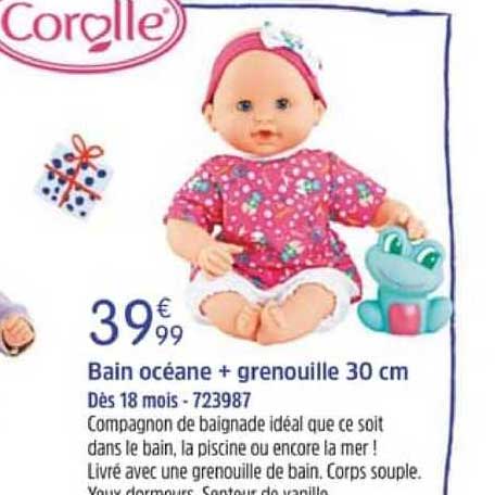 Bain Océane + Grenouille 30 Cm