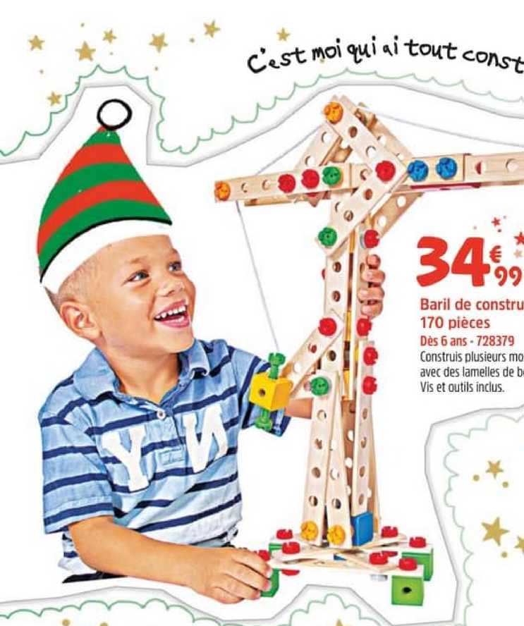 Baril De Construction 170 Pièces