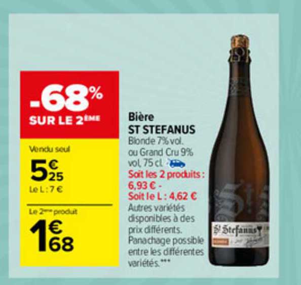 Bière St Stefanus