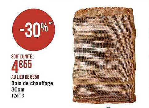 Bois De Chauffage 30cm