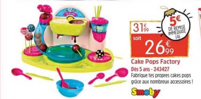 cake pops factory smoby